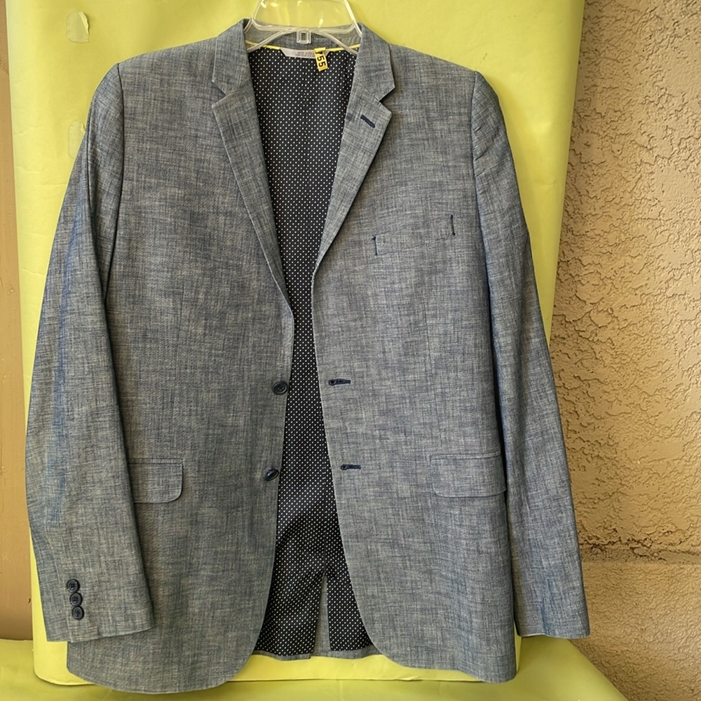 Grayish blue C2 by Calibrate cotton jacket